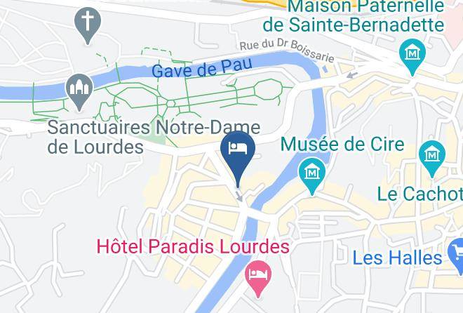 Hautes Pyrenees - Hotel Continental Maps