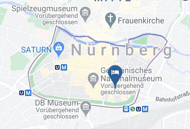 Nuremberg - Hotel Continental Maps