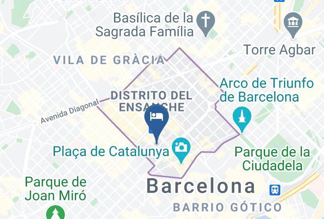 Barcelona - Hotel Continental Palacete Maps