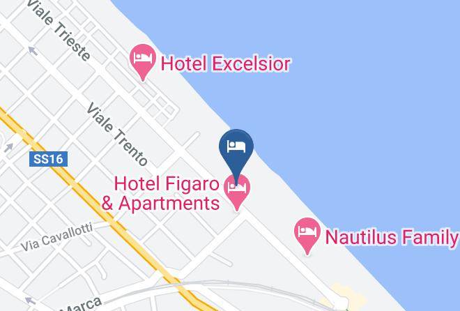 Pesaro And Urbino - Hotel Continental Maps
