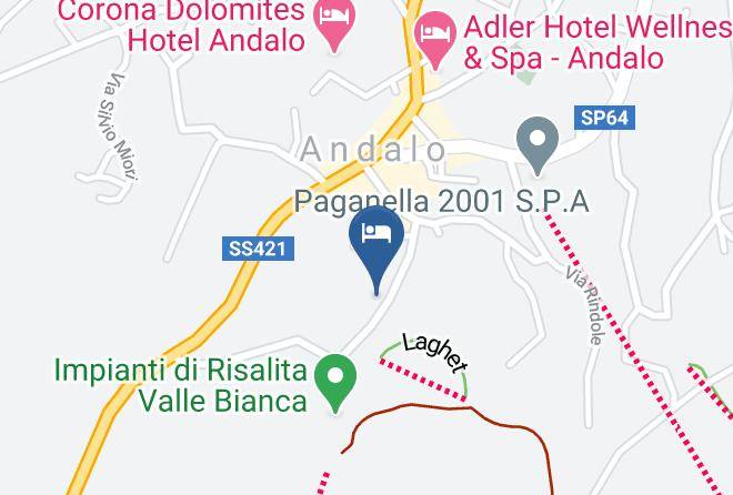 Trento - Hotel Continental Srl Maps