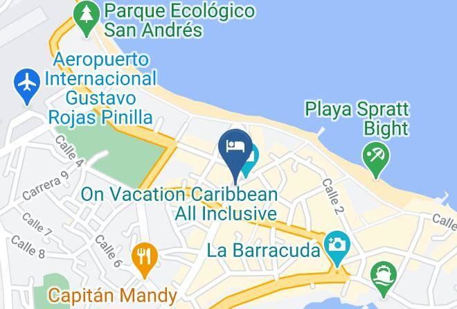 San Andres - Hotel Continental Sai Maps