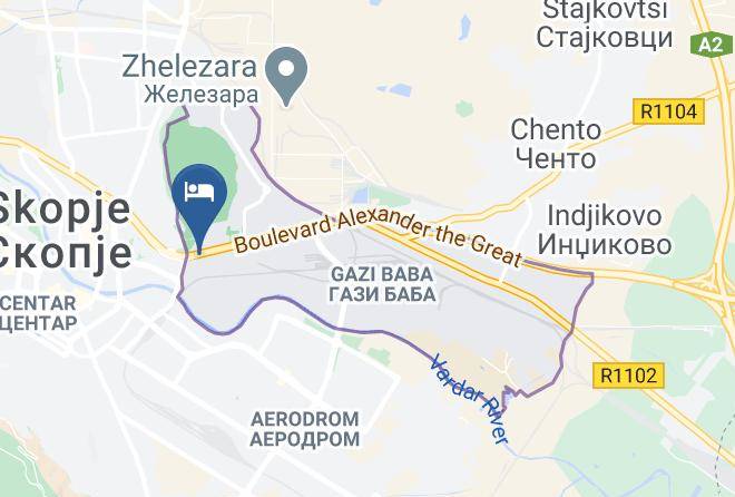 Skopje - Continental Maps