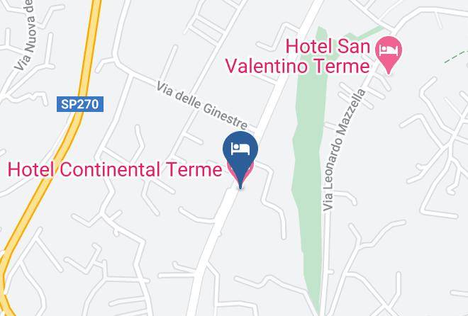 Naples - Hotel Continental Terme Maps