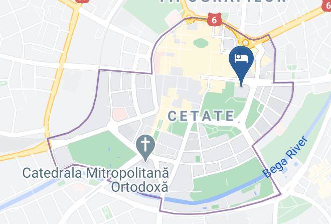 Timisoara - Hotel Continental Maps