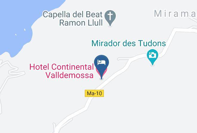 Baleares - Hotel Continental Valldemossa Maps
