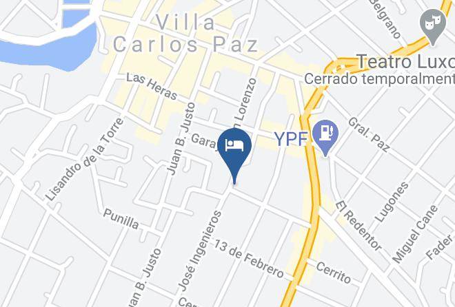 Santa Maria Department - Hotel Continental Maps