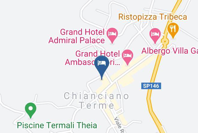 Siena - Hotel Continentale Maps