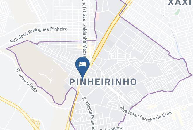 Curitiba - Hotel Contorno Sul Maps