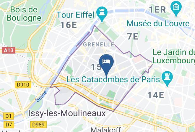Paris - Hotel Convention Montparnasse Maps