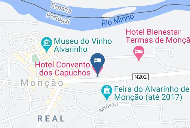 Moncao - Hotel Convento Dos Capuchos Maps