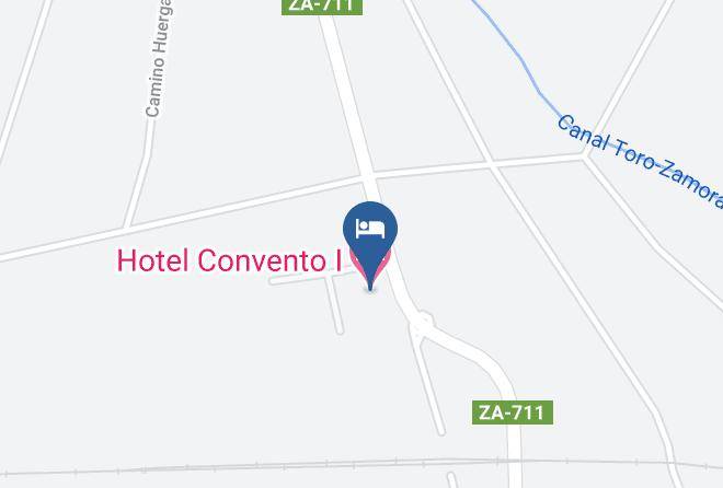 Zamora - Hotel Convento I Maps