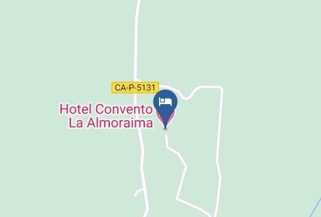 Cadiz - Hotel Convento La Almoraima Maps