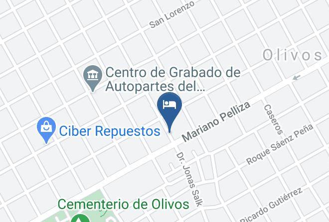 Vicente Lopez - Hotel Cool Clima Maps