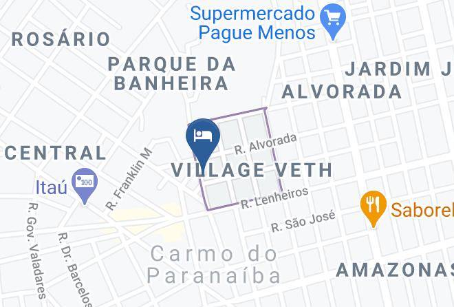 Carmo Do Paranaiba - Hotel Copa Maps