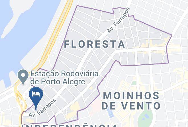 Porto Alegre - Hotel Copa Maps