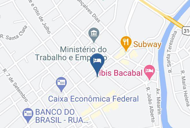 Hotel Copacabana Map