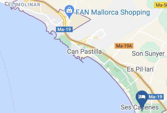 Baleares - Hotel Copacabana Maps