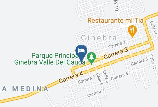 Ginebra - Hotel Copacabana Maps