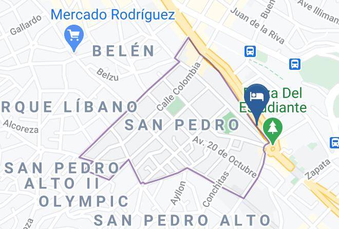Murillo - Hotel Copacabana Maps