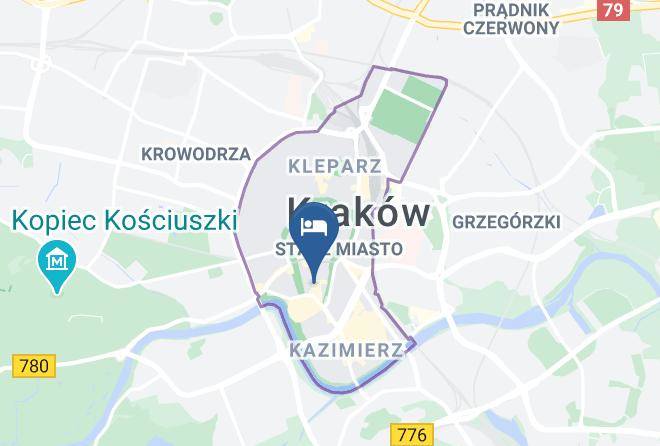 Cracow - Hotel Copernicus Maps