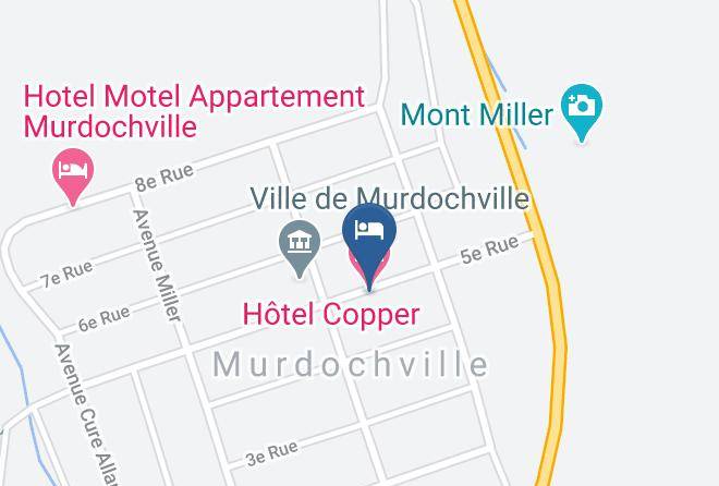 La Cote De Gaspe Regional County Municipality - Hotel Copper Maps