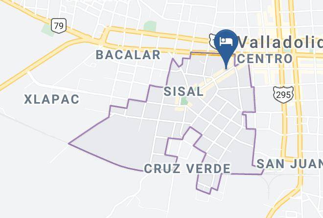 Valladolid - Coqui Coqui La Perfumeria Valladolid Residence & Spa Maps