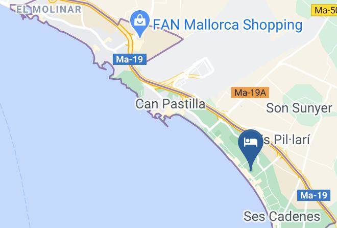 Baleares - Hotel Coral Ballermann 6 Maps