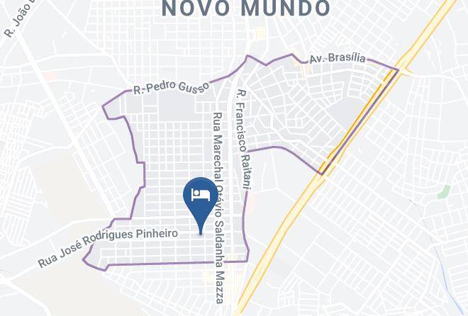 Curitiba - Hotel Coral Maps