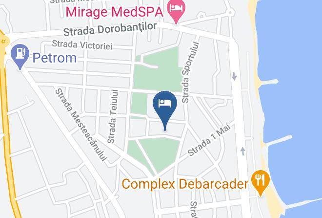Eforie - Hotel Coral Maps