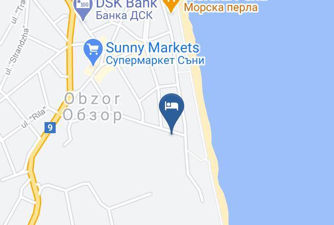 Nesebar - Hotel Coral Maps