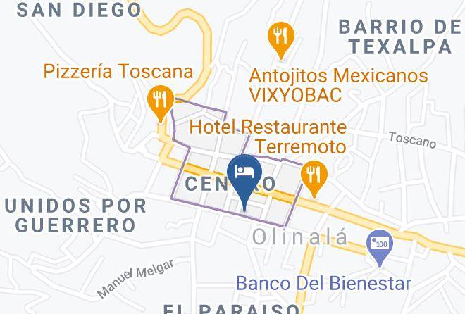 Olinala - Hotel Coral Maps