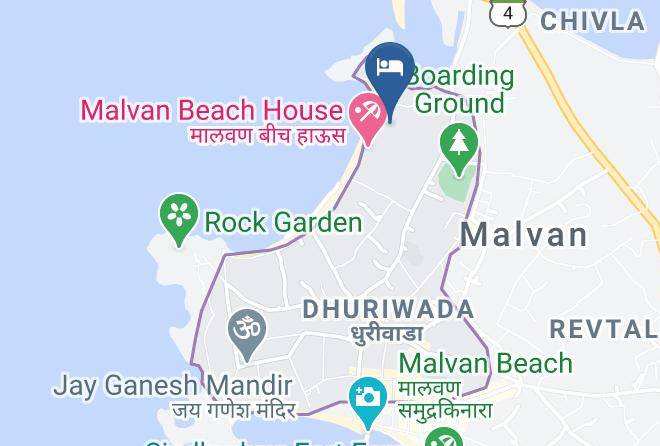 Malvan - Hotel Coral Pride Maps
