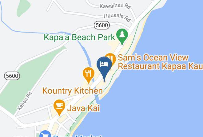 Kauai - Hotel Coral Reef Maps