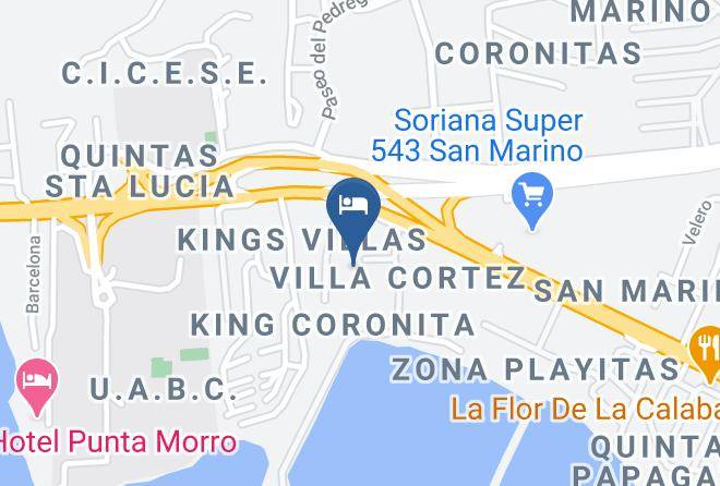 Ensenada - Hotel Coral & Marina Maps