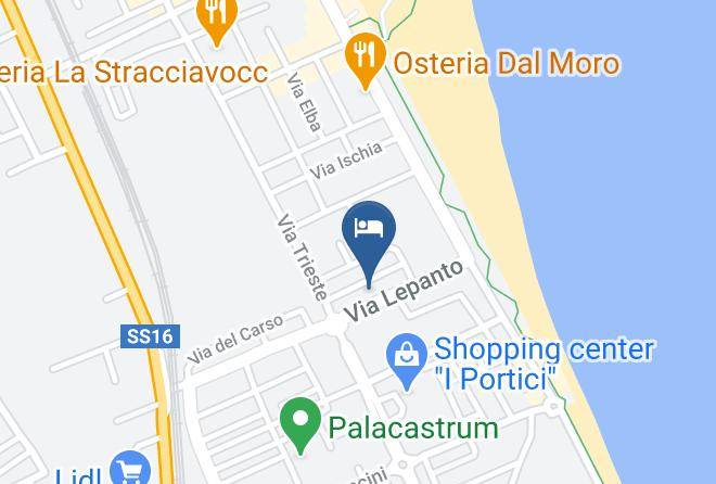 Teramo - Hotel Corallo Giulianova Maps