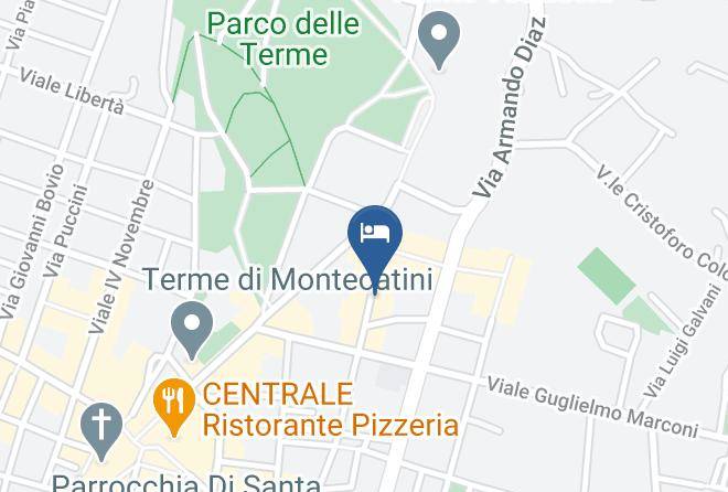 Pistoia - Hotel Corallo Montecatini Terme Maps