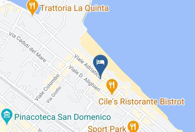 Pesaro And Urbino - Hotel Corallo Maps
