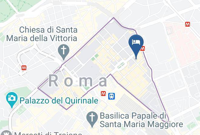 Rome - Hotel Corallo Maps