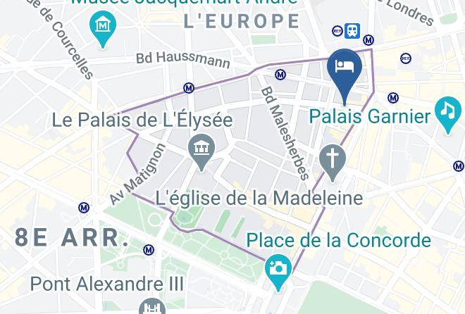 Paris - Hotel Cordelia Maps