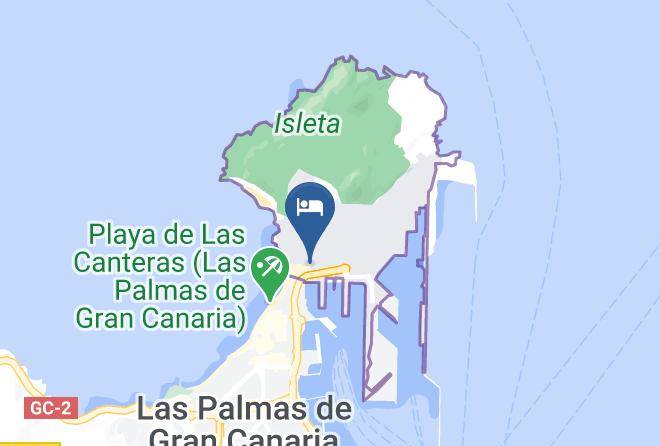 Las Palmas - Hotel Cordial Vista Acuario Maps