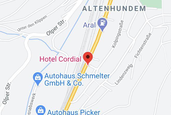 Olpe - Hotel Cordial Maps