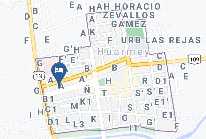 Hotel Cordialidad Map