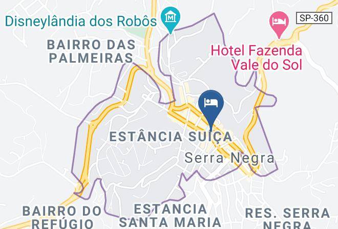 Serra Negra - Hotel Cordilheira Maps