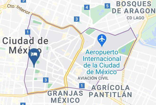 Venustiano Carranza - Hotel Cordoba Maps