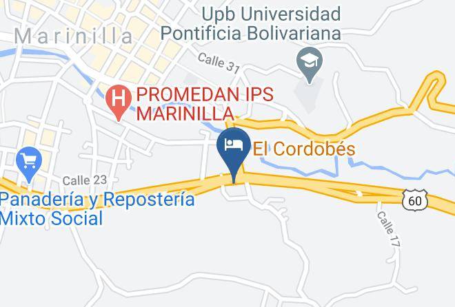 Marinilla - Hotel Cordobes Marinilla Maps