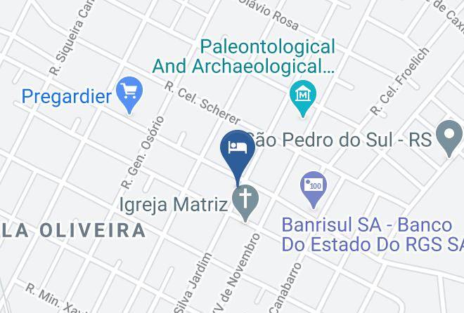 Sao Pedro Do Sul - Hotel Cordoni Maps