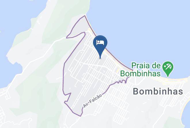 Bombinhas - Hotel Cores Do Mar Maps
