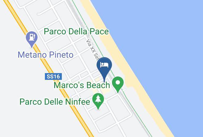 Hotel Corfu Map