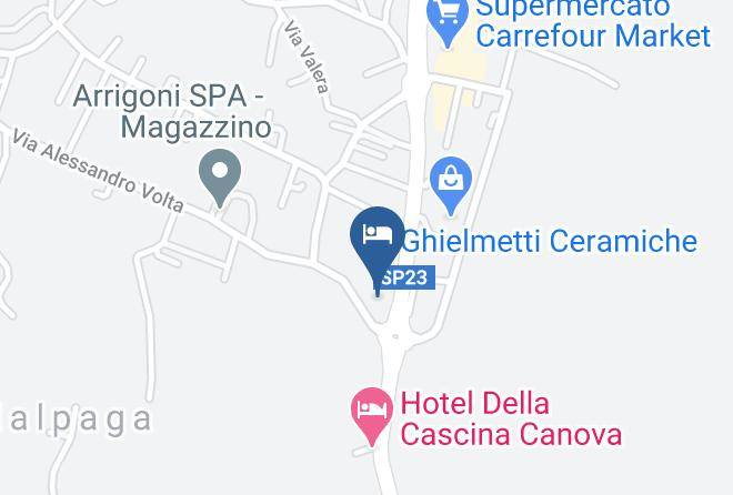 Como - Hotel Cornelio Maps